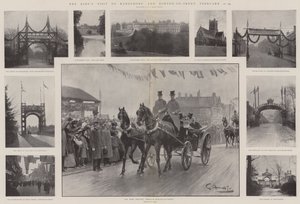 Visita do Rei a Rangemore e Burton-on-Trent, 21 a 24 de fevereiro